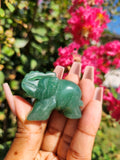 Green Aventurine Elephant